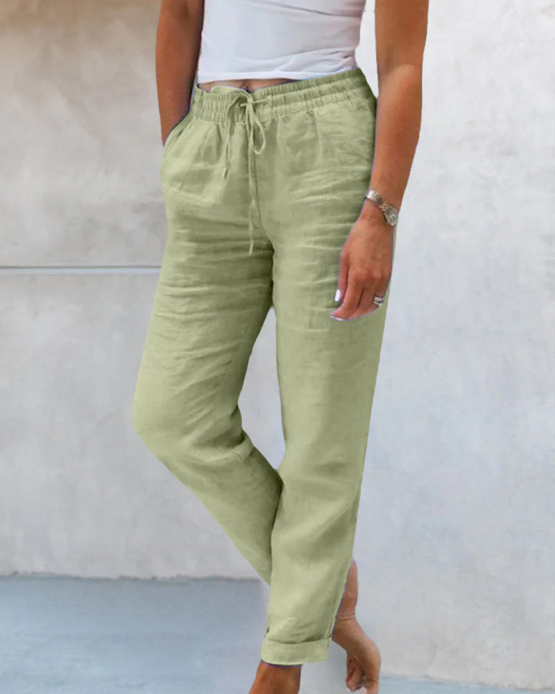 MW | Klassische Hose mit Kordelzug