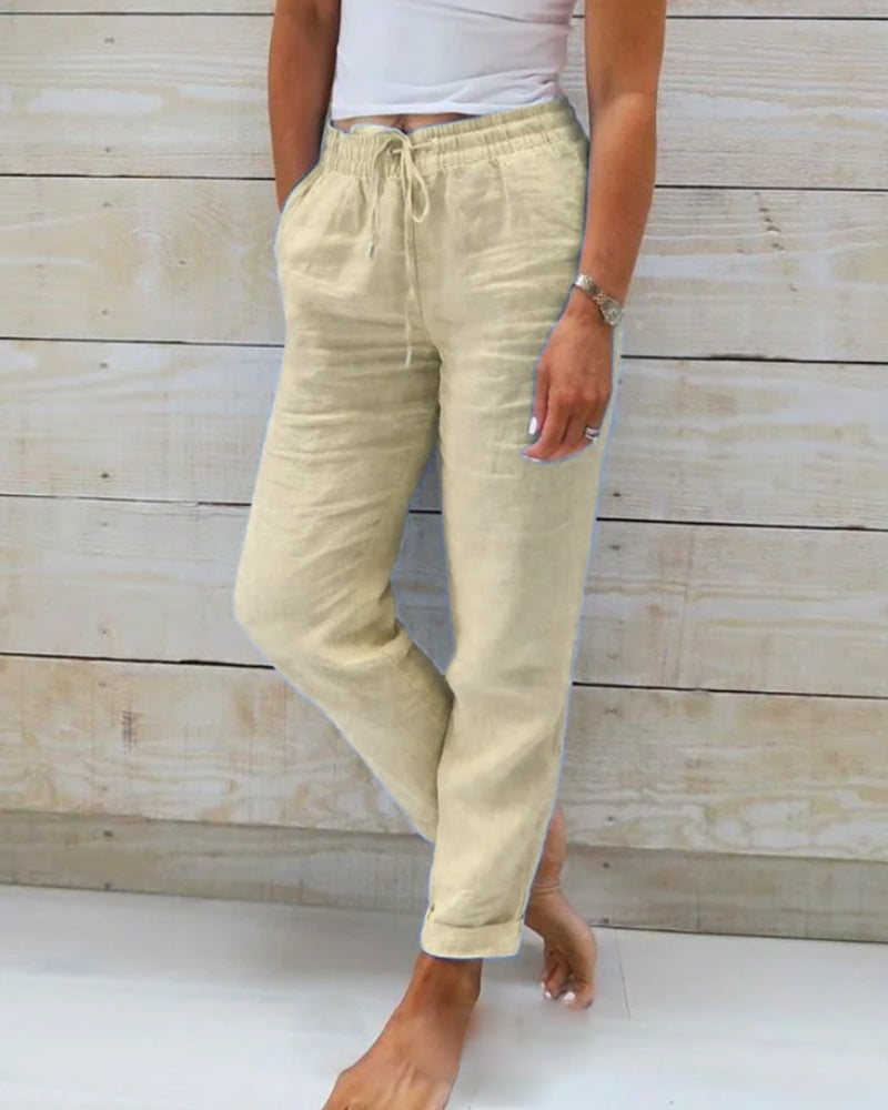 MW | Klassische Hose mit Kordelzug