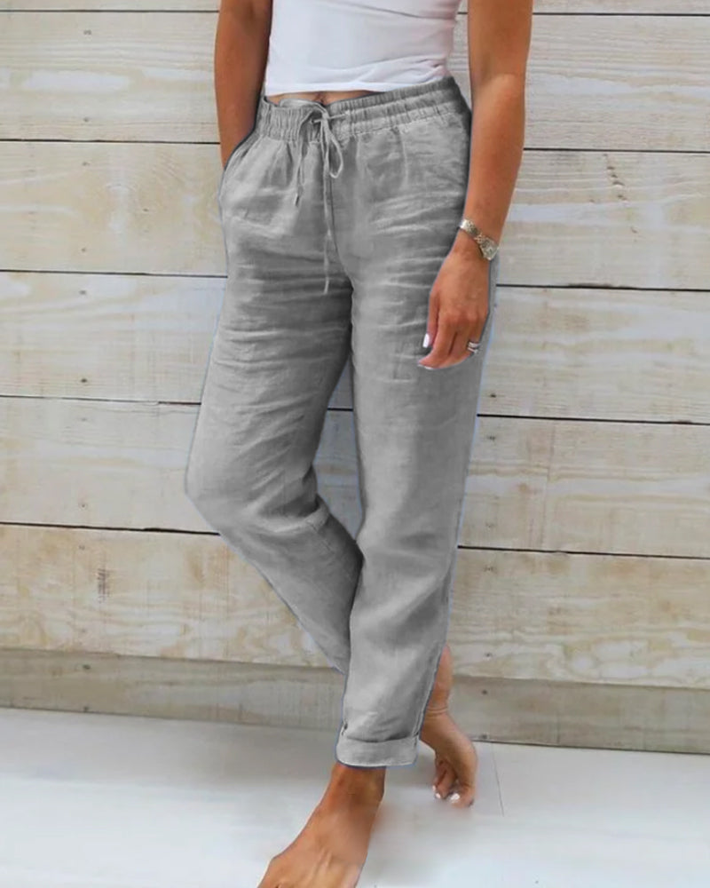 MW | Klassische Hose mit Kordelzug