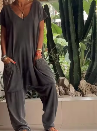 MW | Streetwear Fashion New Loose Jumpsuit