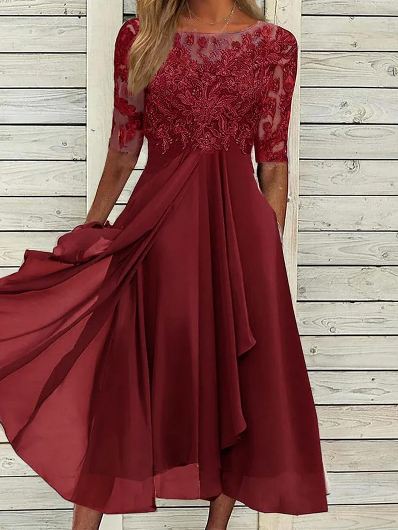 MW | Klassisches und bequemes Winterkleid von Saffron