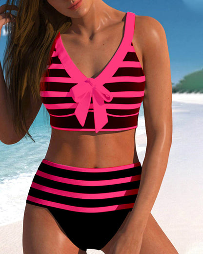 MW | Eleganter bunter Sommerbikini