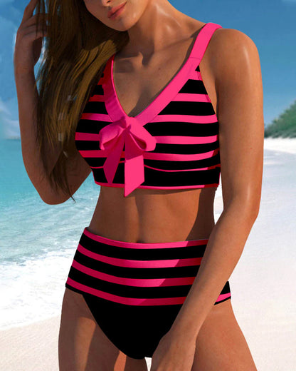 MW | Eleganter bunter Sommerbikini