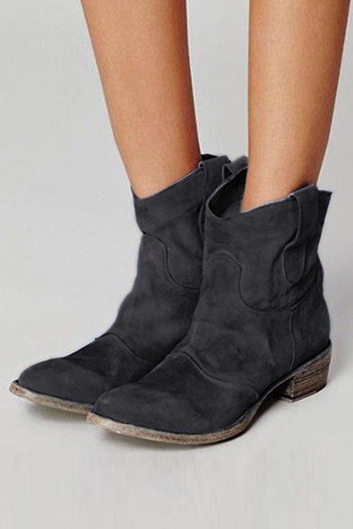 MW | Unterstützte Wildleder-Stiefeletten