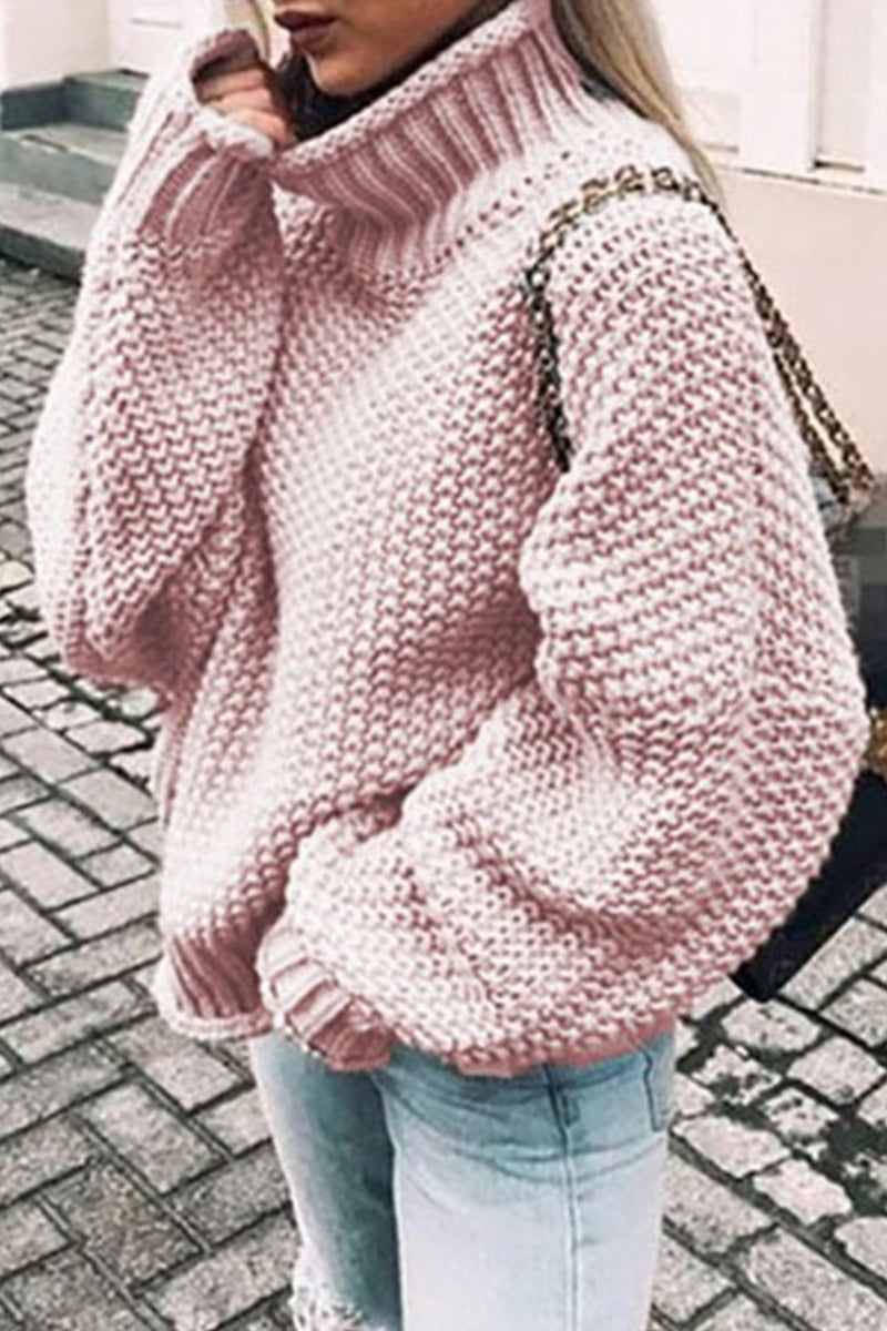 MW | Gemütlicher Turtle-neck pullover in Übergröße