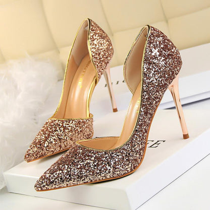 MW | Elegante glitzernde Stiletto-Absätze