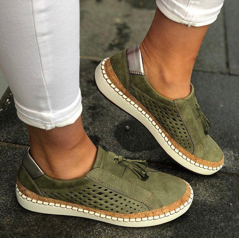 MW | Slip-On-Sneakers mit Quastendetail