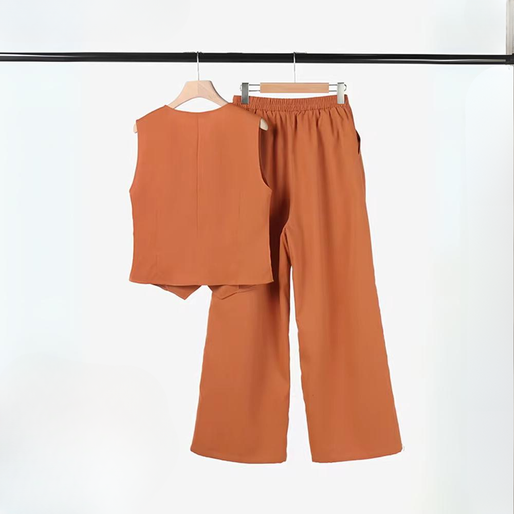 MW | Elegantes Set für Frauen - Top und Hose