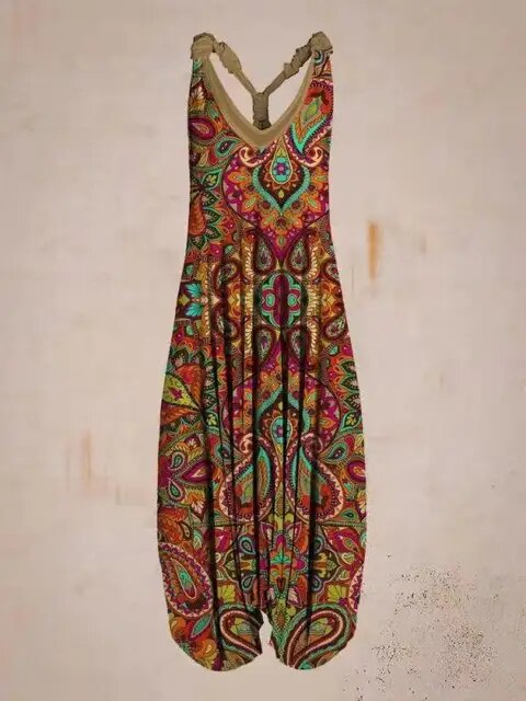 MW | Casual Jumpsuit Bohemian StyleWolle - Casual Jumpsuit Bohemian Style