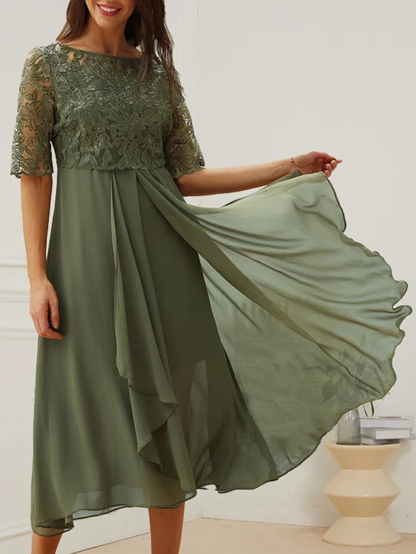 MW | Klassisches und bequemes Winterkleid von Saffron