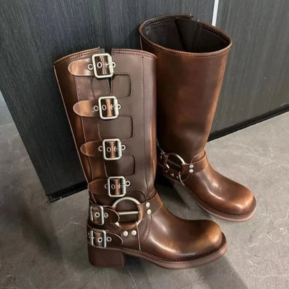 MW | Reitstiefel mit Schnallenriemen