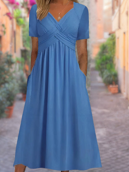 MW | Midikleid mit Seitentaschen