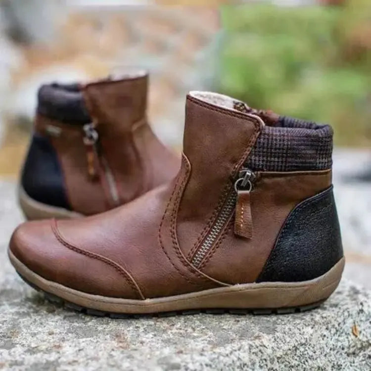 MW | Klassische Stiefelette mit Reißverschluss