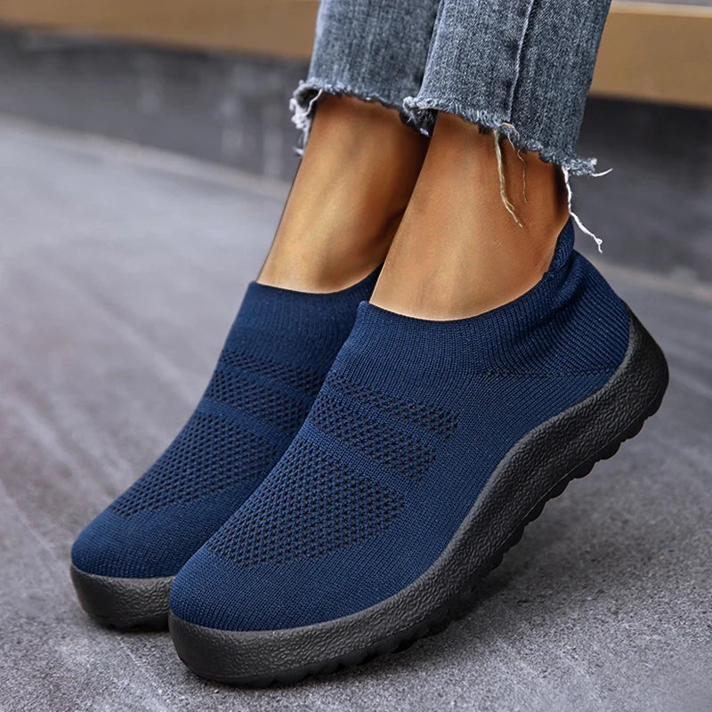 MW | Leichte Slip-On-Sneakers aus Strick