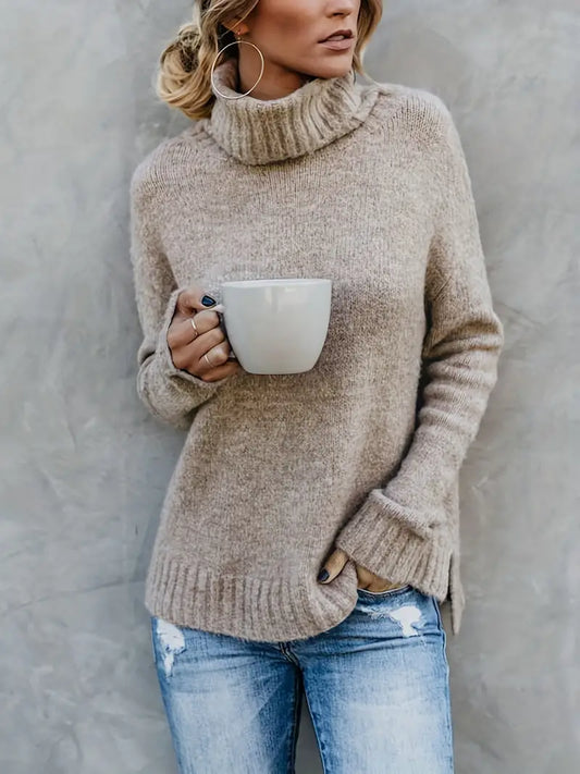 MW | Schicker Turtle-neck strickpullover