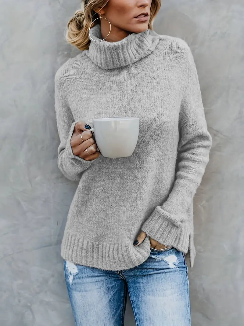 MW | Schicker Turtle-neck strickpullover