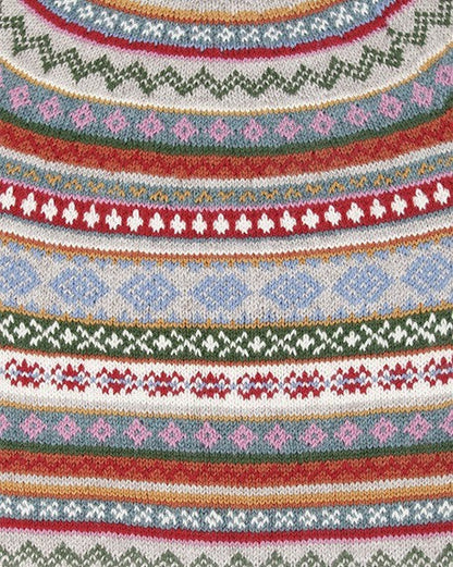 MW | Gemütlicher nordischer Fair-Isle-Pullover