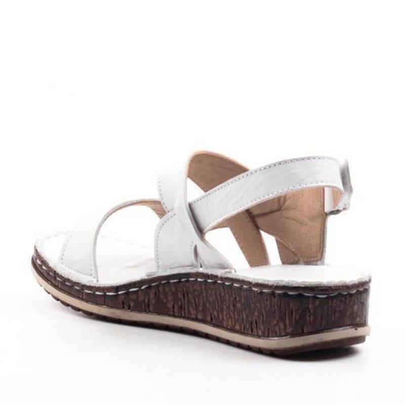 MW | Bequeme Keilsandalen mit verstellbaren Riemen