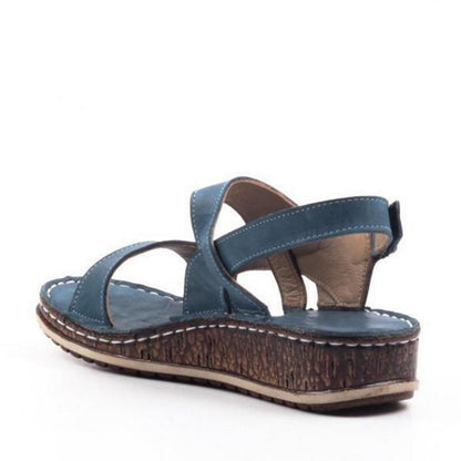 MW | Bequeme Keilsandalen mit verstellbaren Riemen